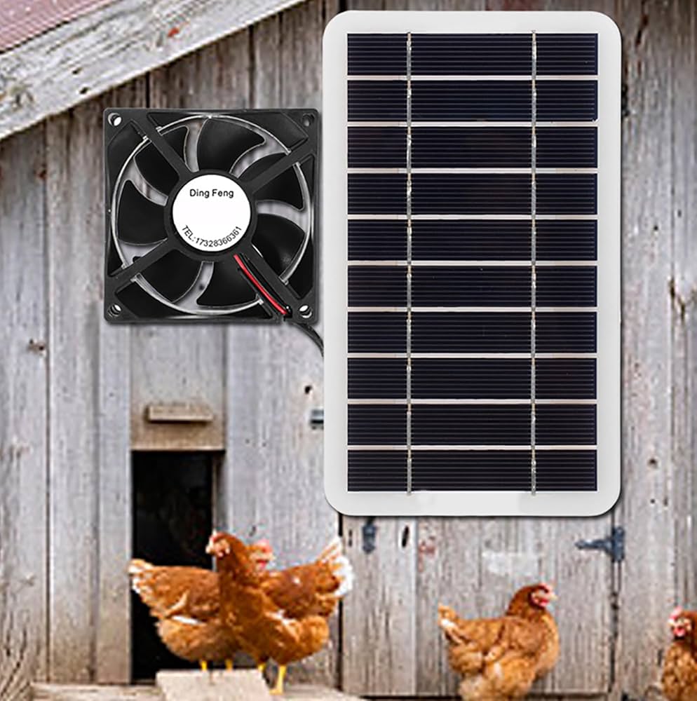 Amazon.co.jp: ポータブル ソーラー パネル ファン 換気扇 150 w